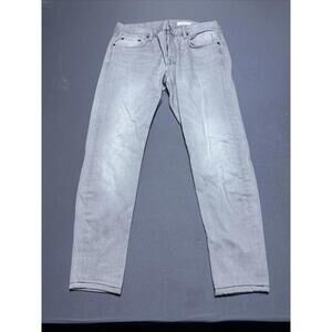 Mens All Saints Jeans. CIGARETTE Skinny Fit. Grey. W34 Excellent Con